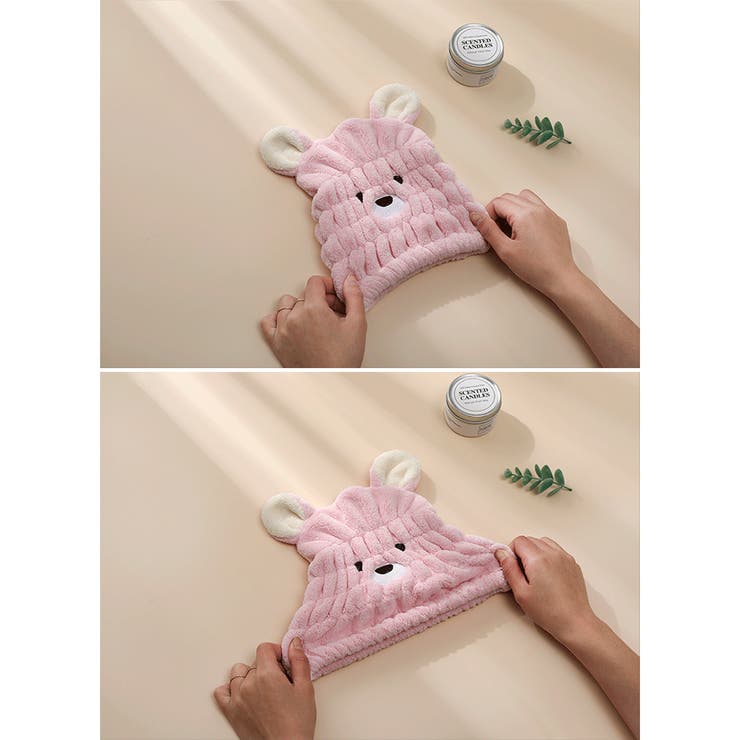 タオルキャップ ヘアキャップ ヘアタオル | PlusNao | 詳細画像6 