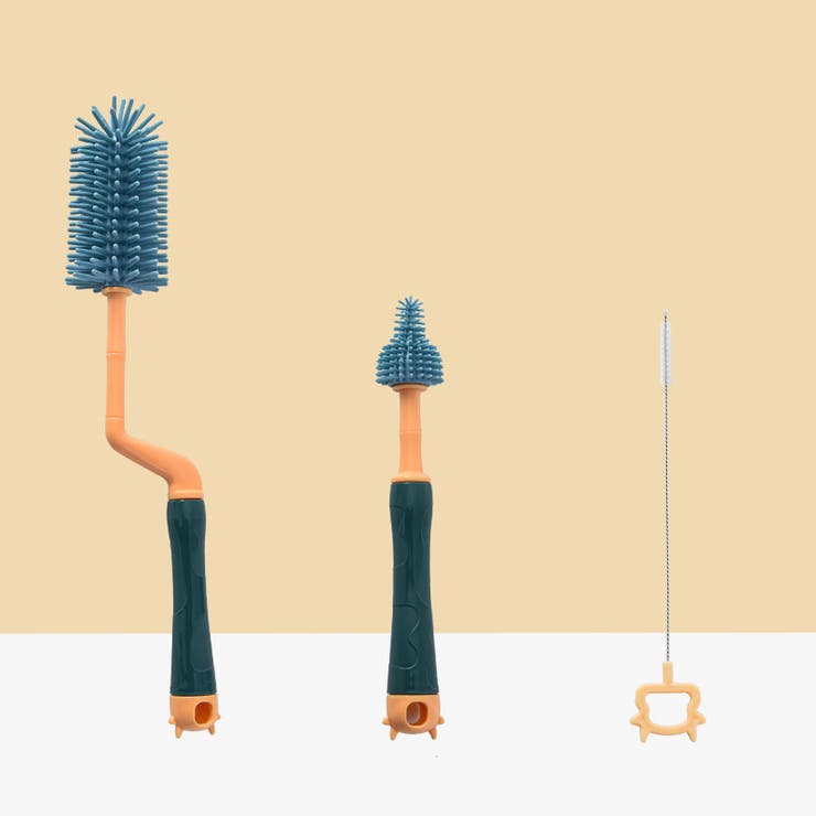 哺乳瓶ブラシ 3点セット ボトルブラシ | PlusNao | 詳細画像6 