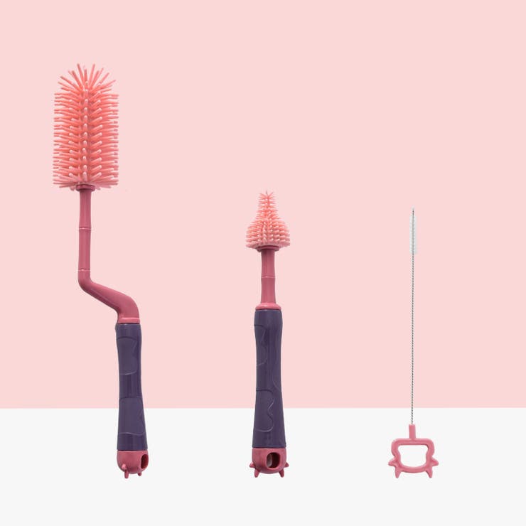 哺乳瓶ブラシ 3点セット ボトルブラシ | PlusNao | 詳細画像7 