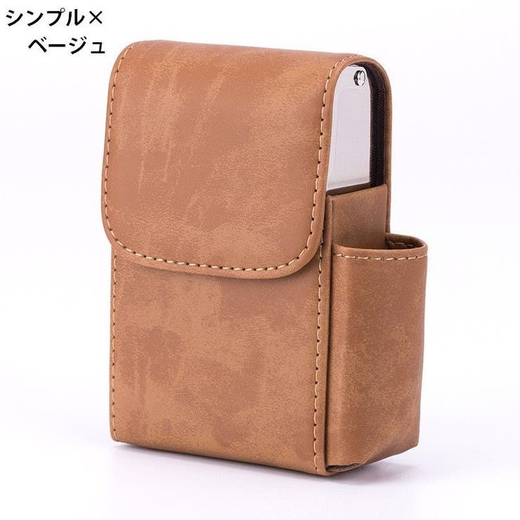 シガレットケース タバコケース ライター入れ付き[品番：FQ000196099