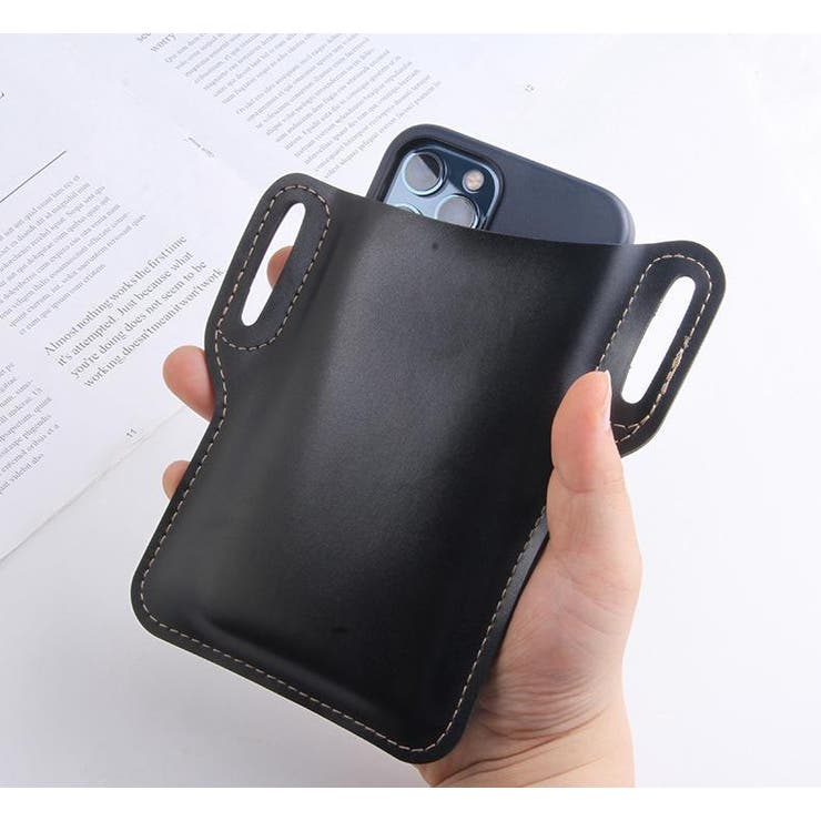 スマホポーチ スマートフォンポーチ ベルトポーチ | PlusNao | 詳細画像5 