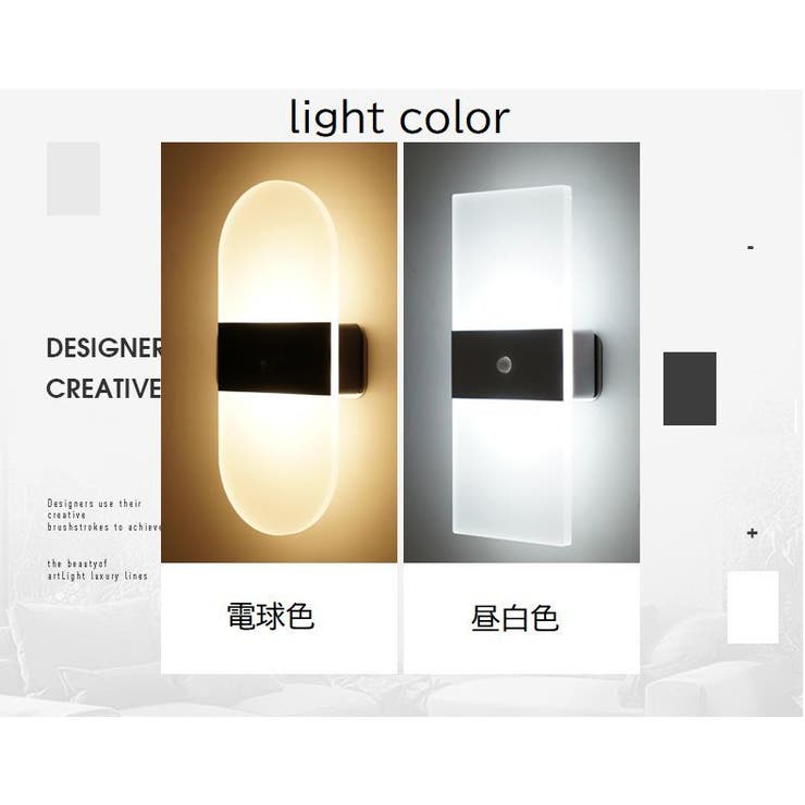 壁掛け照明 LEDライト センサーライト | PlusNao | 詳細画像13 