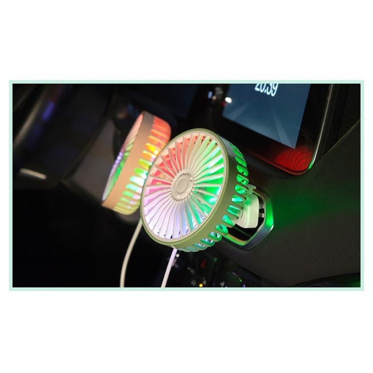 車用扇風機 車用サーキュレーター 車載用扇風機 | PlusNao | 詳細画像5 