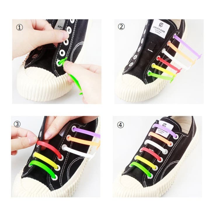 結ばない靴紐 靴紐 シューレースロック | PlusNao | 詳細画像17 