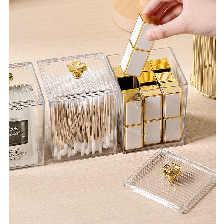 コットンケース 綿棒ケース 収納ケース | PlusNao | 詳細画像5 