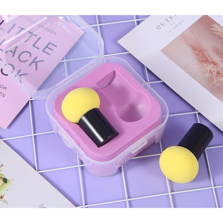 メイクスポンジ スポンジパフ 2個セット | PlusNao | 詳細画像7 