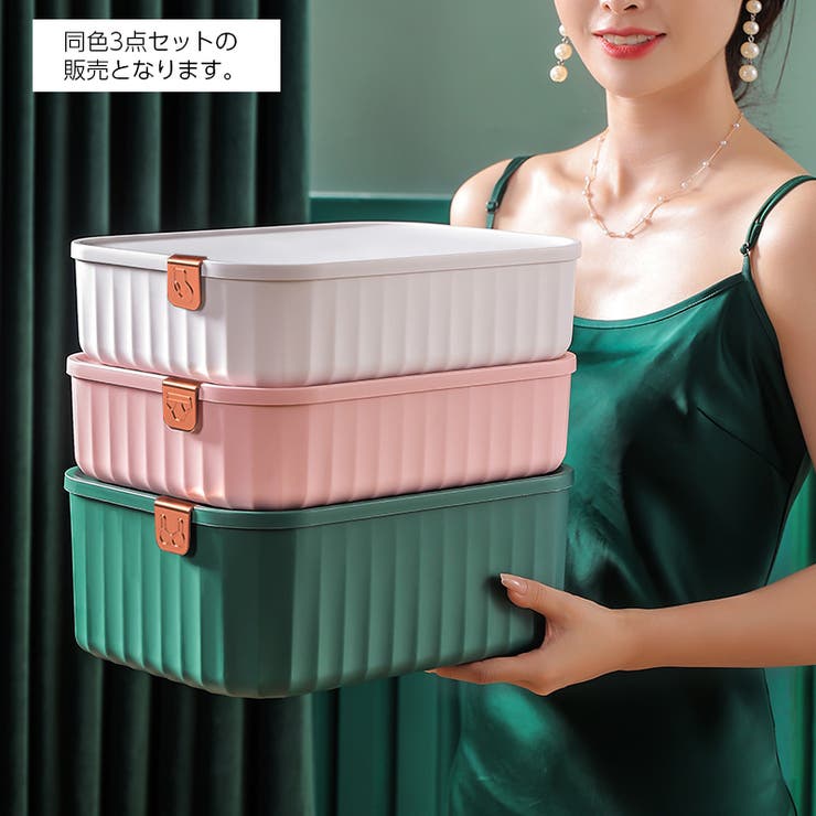 衣類収納ボックス 3点セット 下着収納ケース | PlusNao | 詳細画像9 