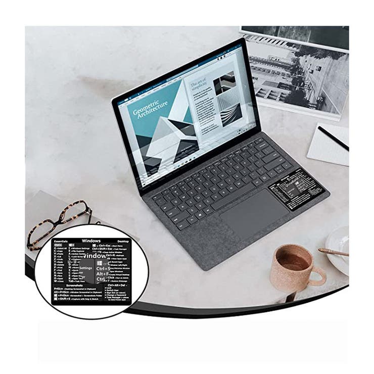 ショートカットキーステッカー キーボードアクセサリー パソコンアクセサリー | PlusNao | 詳細画像2 