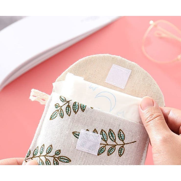 サニタリーポーチ 生理用ナプキン入れ 生理用品入れ | PlusNao | 詳細画像5 