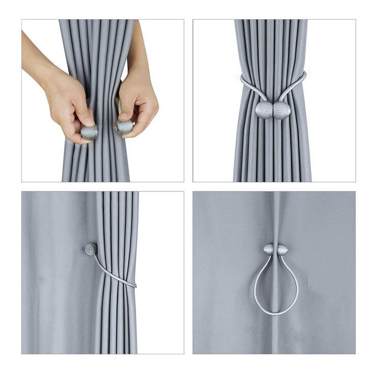 カーテンタッセル マグネット式 単品 | PlusNao | 詳細画像10 