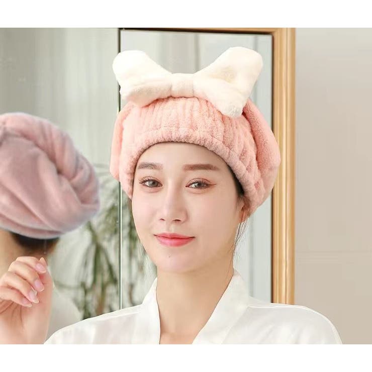 タオルキャップ ヘアドライタオル レディース | PlusNao | 詳細画像2 