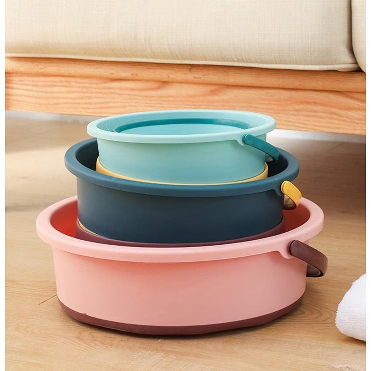 折り畳みバケツ 洗い桶 4 | PlusNao | 詳細画像5 