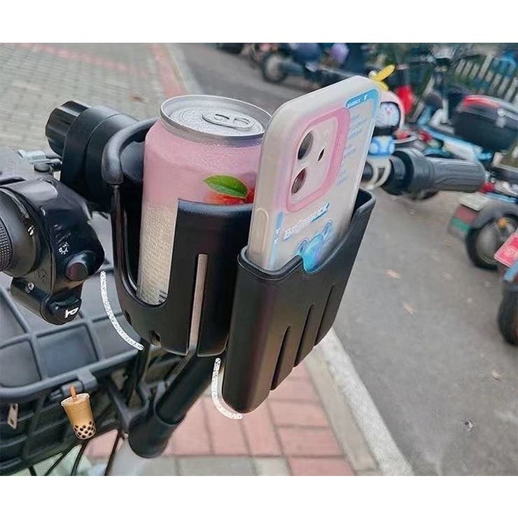 自転車用カップホルダー スマホホルダ付き ドリンクホルダー | PlusNao | 詳細画像3 