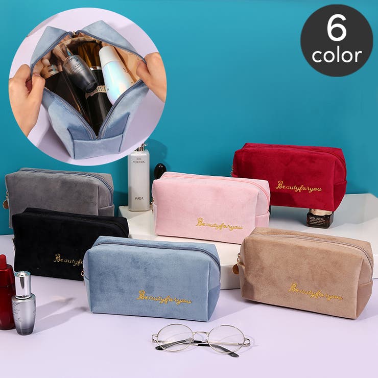 化粧ポーチ コスメポーチ 小物入れ | PlusNao | 詳細画像1 