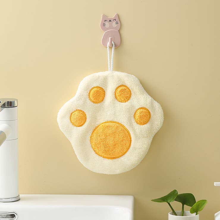 ループ付きタオル ハンドタオル 猫 | PlusNao | 詳細画像10 
