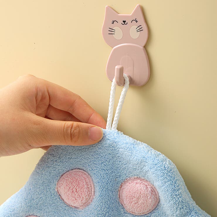 ループ付きタオル ハンドタオル 猫 | PlusNao | 詳細画像11 