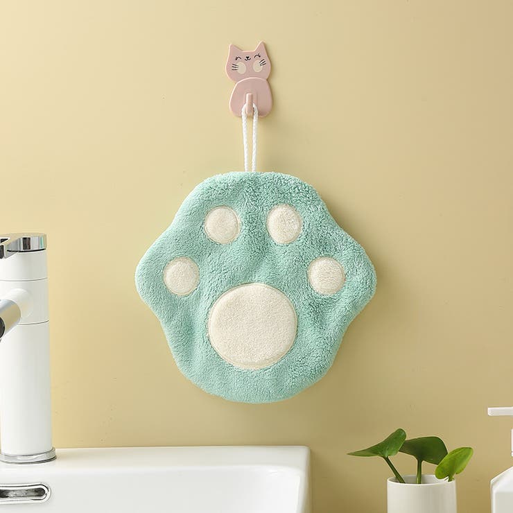 ループ付きタオル ハンドタオル 猫 | PlusNao | 詳細画像8 