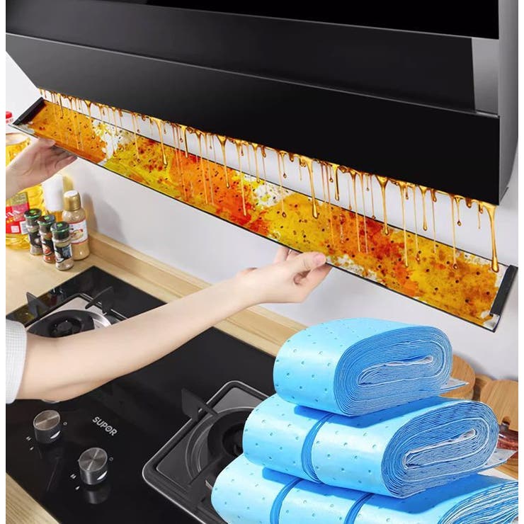 油吸収シート キッチン用品 油汚れ防止シート | PlusNao | 詳細画像2 