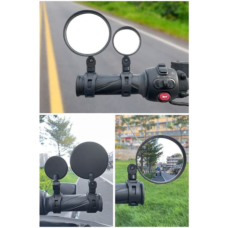 自転車用ミラー バックミラー サイドミラー | PlusNao | 詳細画像3 