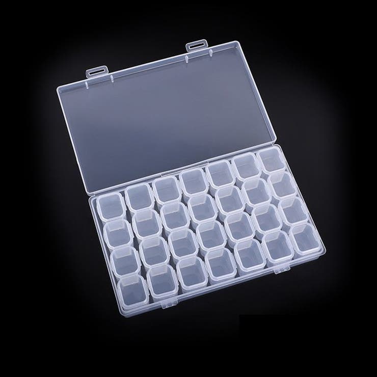 ビーズ収納ケース ネイルパーツ収納ケース 28マス | PlusNao | 詳細画像4 