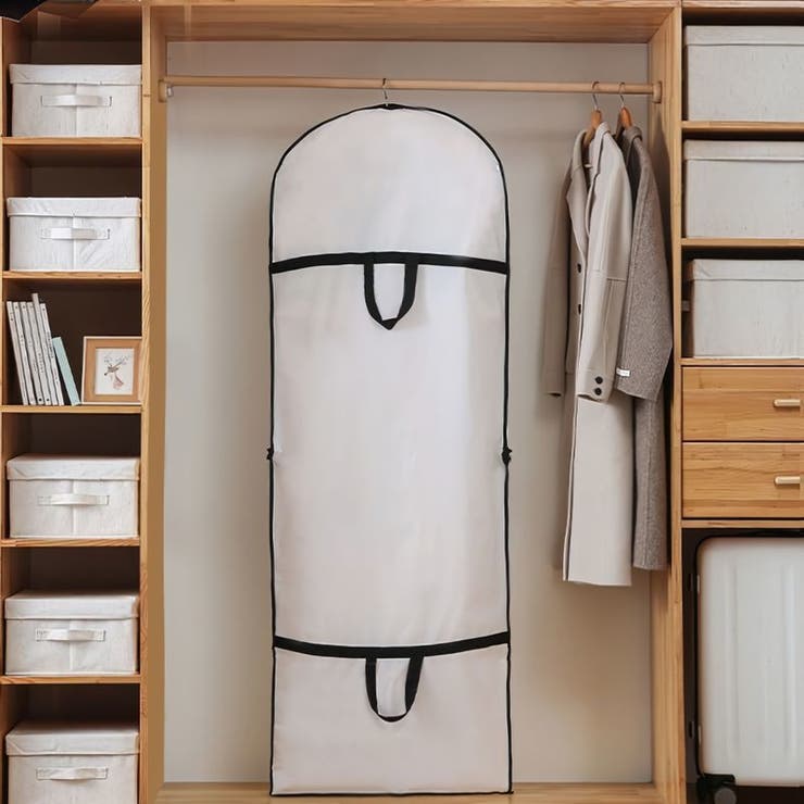 衣類カバー ロング ドレスカバー | PlusNao | 詳細画像2 