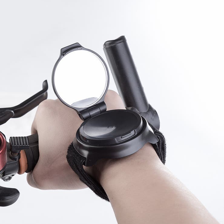 自転車用アームミラー バックミラー ミラーリストバンド | PlusNao | 詳細画像4 