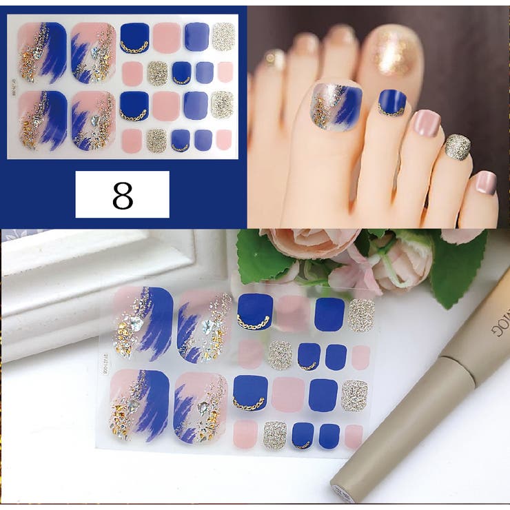 ネイルシール 足用 フットネイル | PlusNao | 詳細画像11 