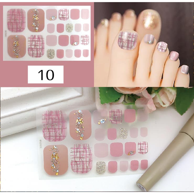 ネイルシール 足用 フットネイル | PlusNao | 詳細画像13 