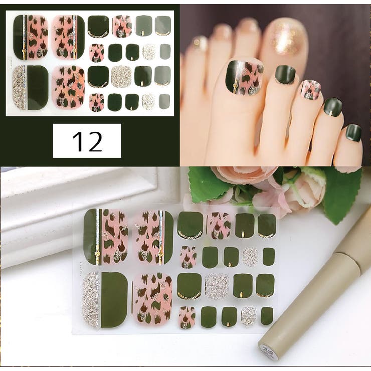 ネイルシール 足用 フットネイル | PlusNao | 詳細画像15 