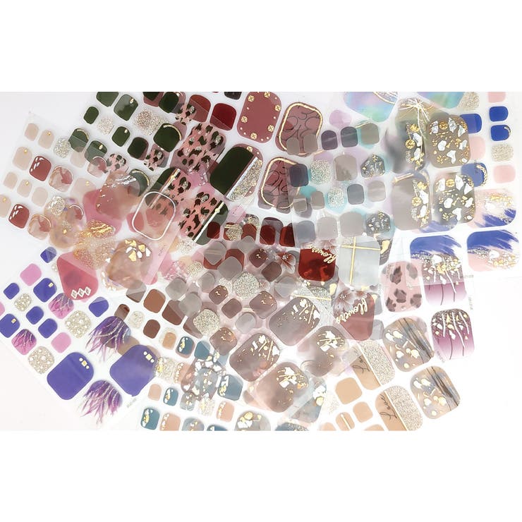 ネイルシール 足用 フットネイル | PlusNao | 詳細画像2 