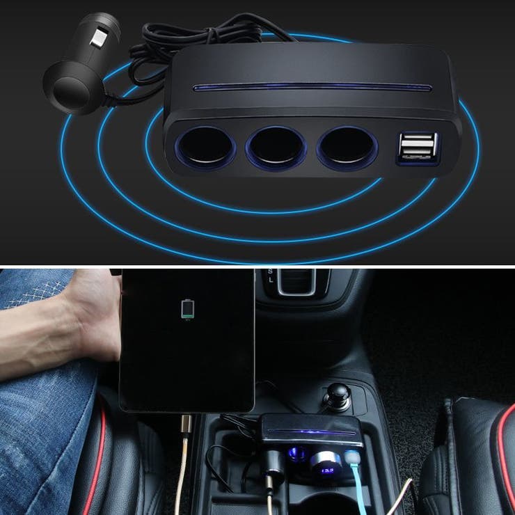 車用充電器 カー用品 自動車用品 | PlusNao | 詳細画像5 
