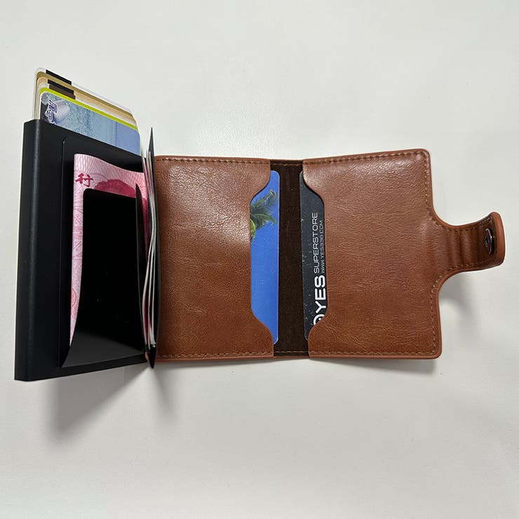 カードケース 三つ折りタイプ マネークリップ | PlusNao | 詳細画像5 