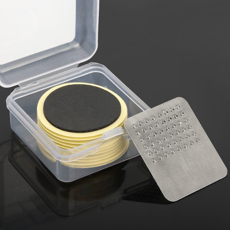 パンク修理用パッチ 10枚入り やすり付き | PlusNao | 詳細画像4 