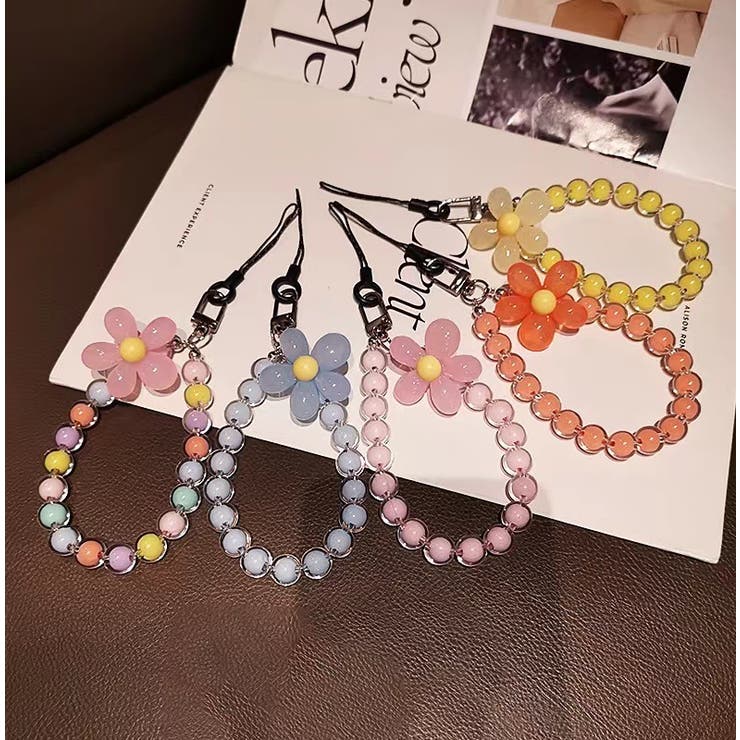 スマホストラップ 携帯ストラップ ビーズ | PlusNao | 詳細画像3 