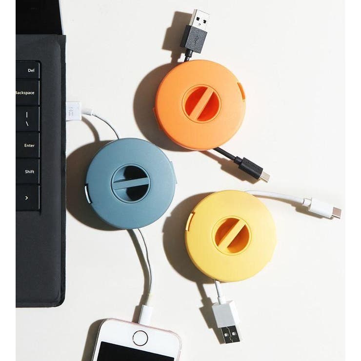 ケーブルホルダー コードリール ケーブル巻き取り収納 | PlusNao | 詳細画像6 