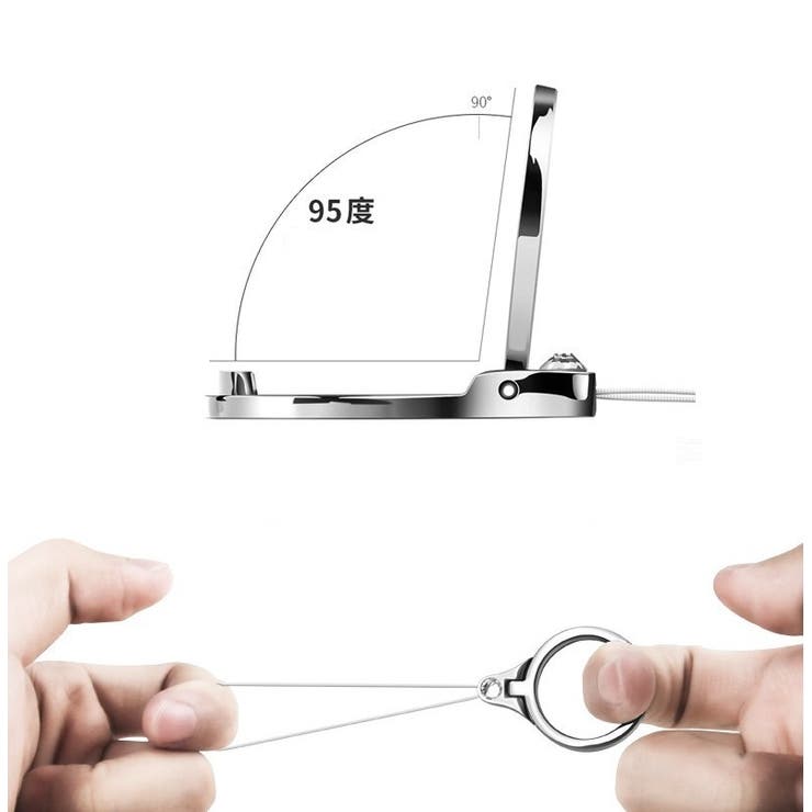 スマホリングストラップ スマホストラップ スマホリング | PlusNao | 詳細画像6 