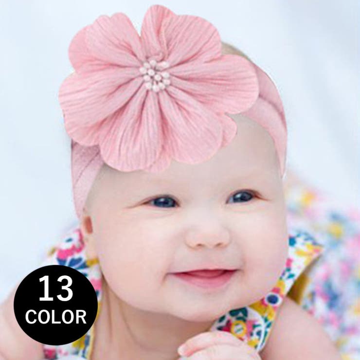 ヘアバンド ヘアアクセサリー ベビー | PlusNao | 詳細画像1 