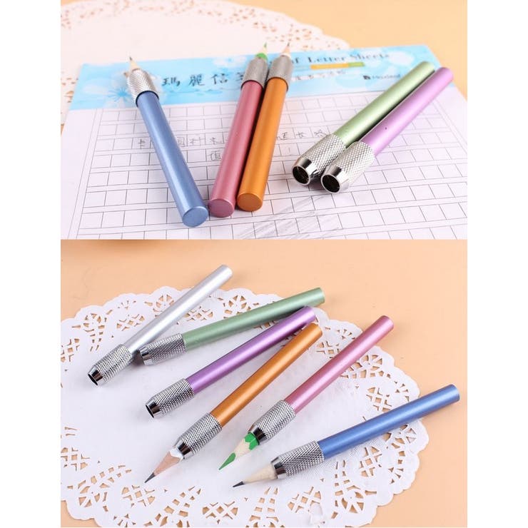 鉛筆延長ホルダー 鉛筆補助軸 えんぴつホルダー | PlusNao | 詳細画像6 