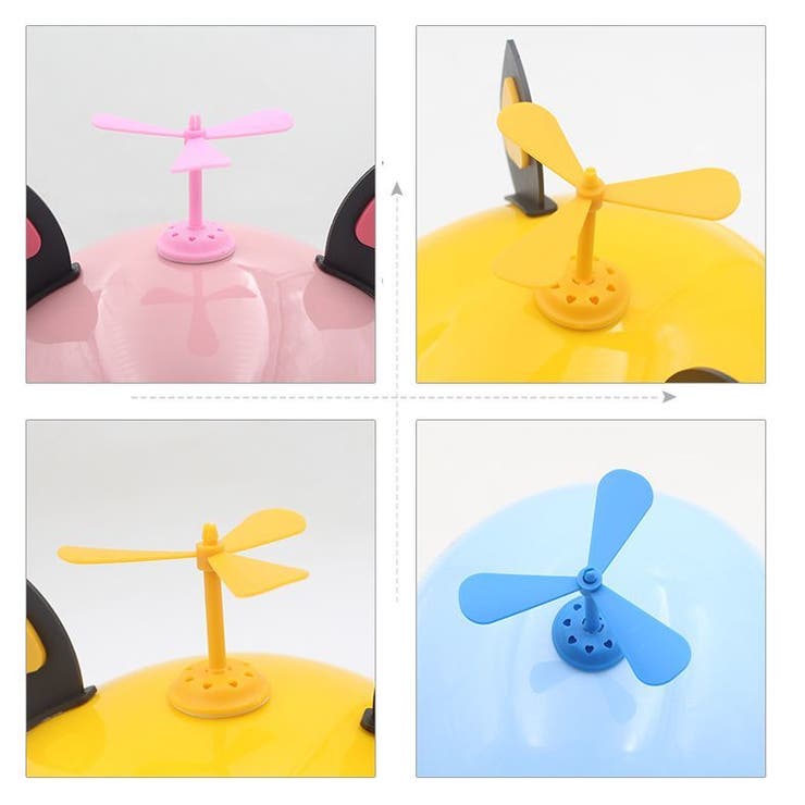 子供用ヘルメットアクセサリー プロペラ 小さめ | PlusNao | 詳細画像2 