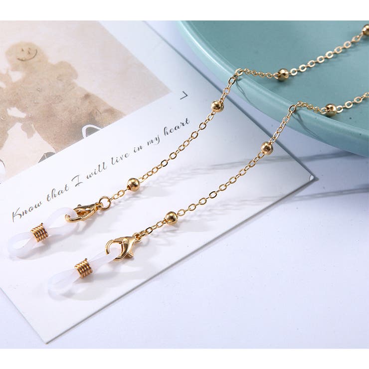 メガネチェーン メガネストラップ レディース | PlusNao | 詳細画像7 