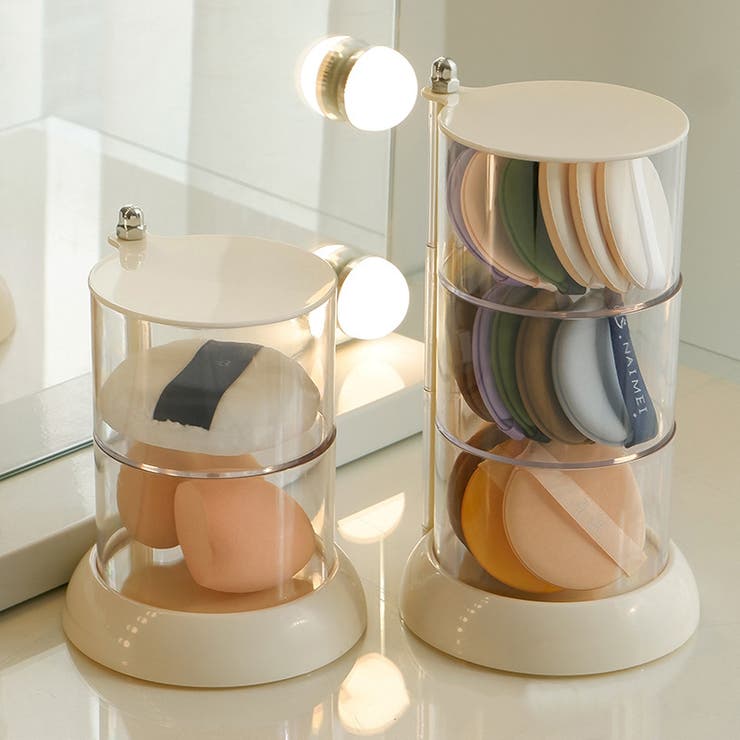 パフケース 収納ケース 360度 | PlusNao | 詳細画像5 