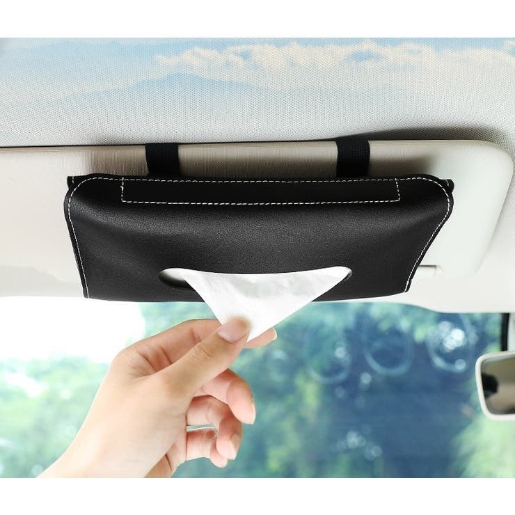 ティッシュケース 車内収納用品 ティッシュカバー | PlusNao | 詳細画像2 