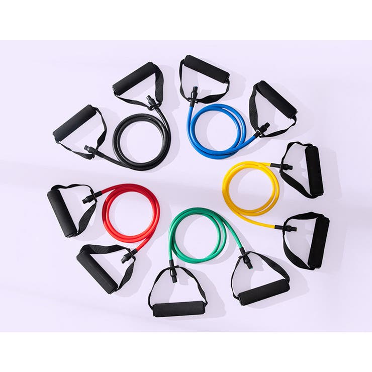 トレーニングチューブ エクササイズバンド ヨガロープ | PlusNao | 詳細画像2 