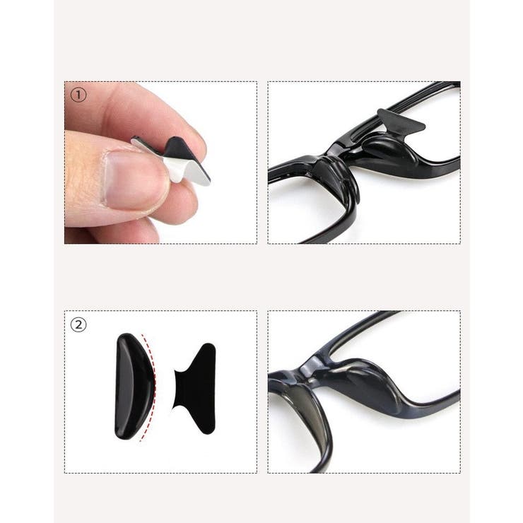 鼻パッド 眼鏡 メガネ | PlusNao | 詳細画像6 