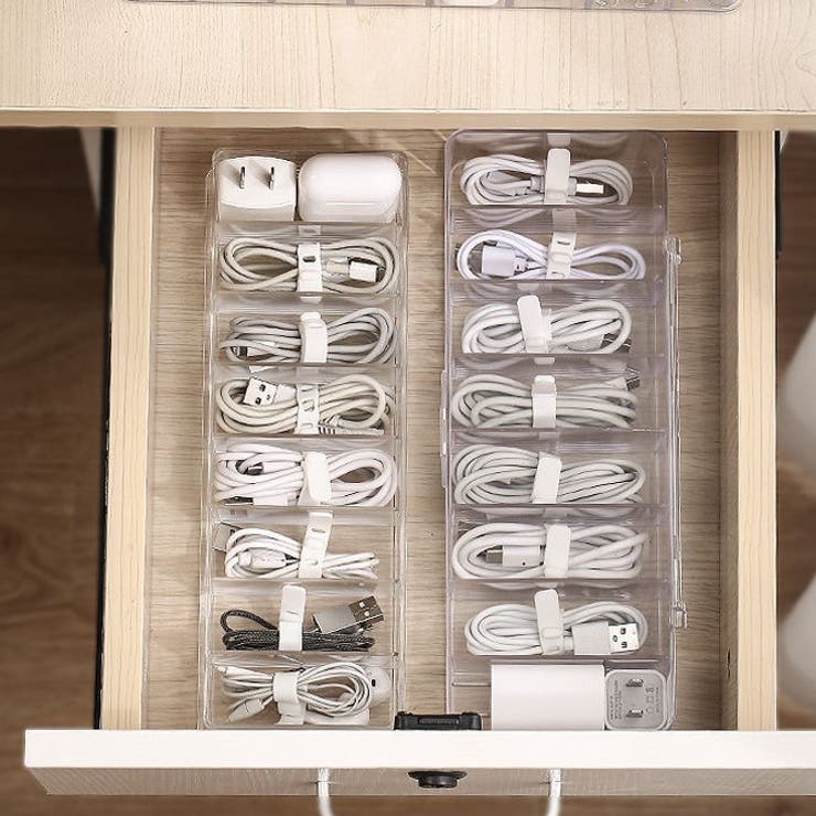 ケーブルクリップ 10個セット ケーブルホルダー | PlusNao | 詳細画像9 