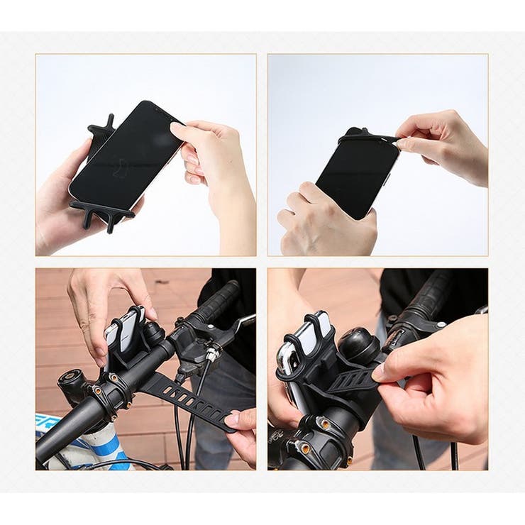 スマホホルダー 自転車用 スマホケース | PlusNao | 詳細画像9 