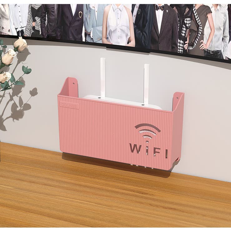 ルーター収納ボックス 壁掛け Wifi | PlusNao | 詳細画像4 