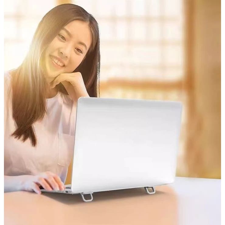 ノートPCスタンド 同色2個セット 折りたたみ | PlusNao | 詳細画像2 