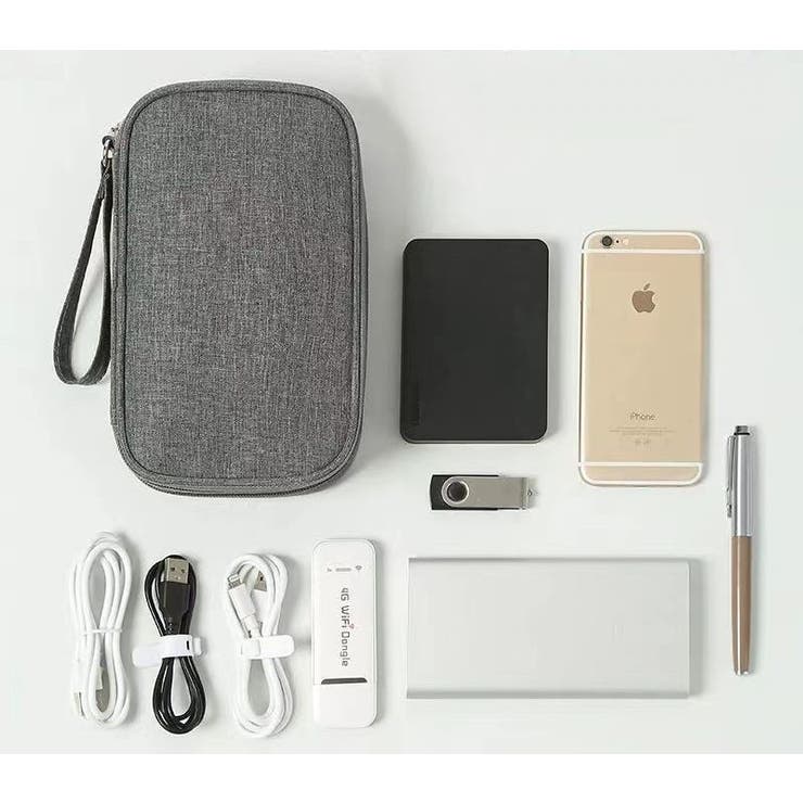 ガジェットポーチ トラベルポーチ 小物入れ | PlusNao | 詳細画像10 