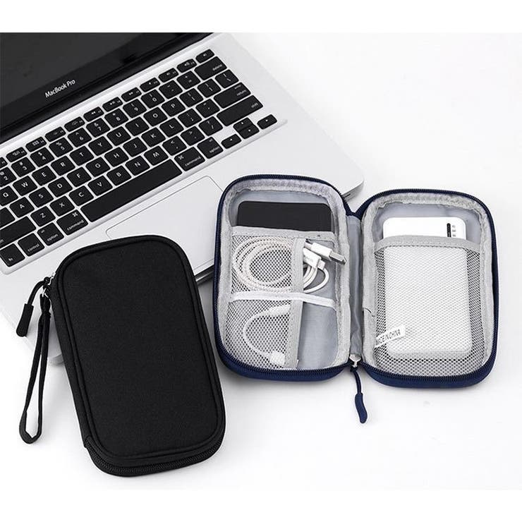 ガジェットポーチ トラベルポーチ 小物入れ | PlusNao | 詳細画像3 